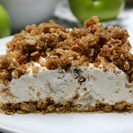 From The Courthouse Kitchen: Baked Apple with Crumb Topping